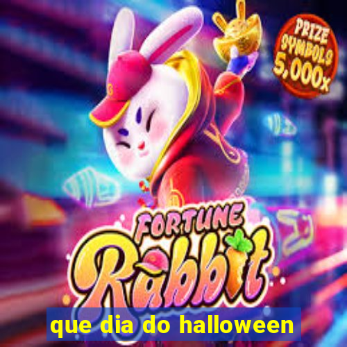 que dia do halloween